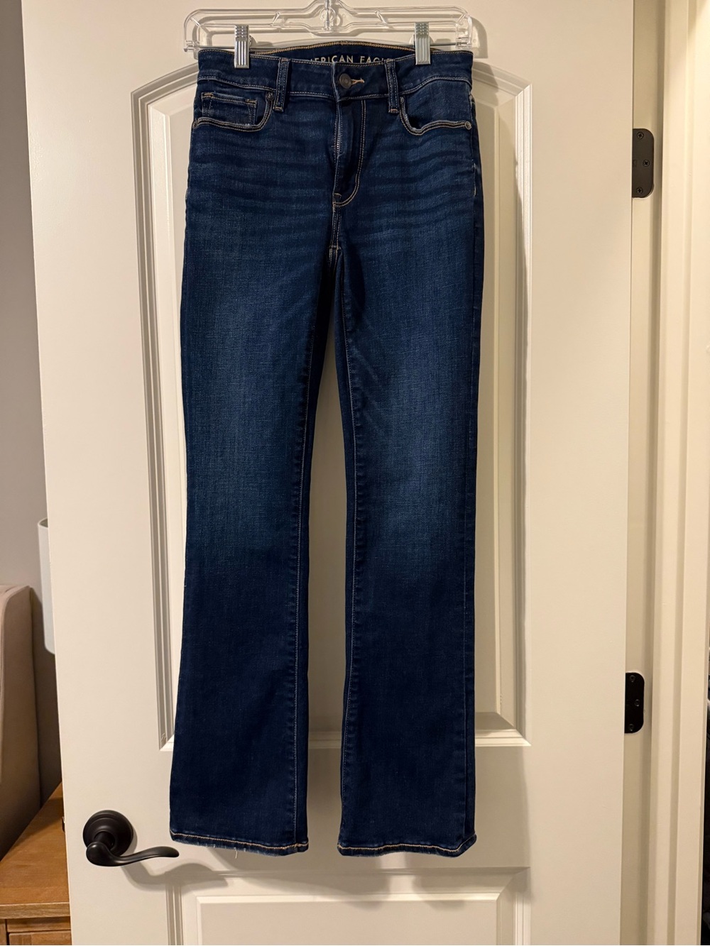 American Eagle Outfitters Dark Indigo Flare Jeans